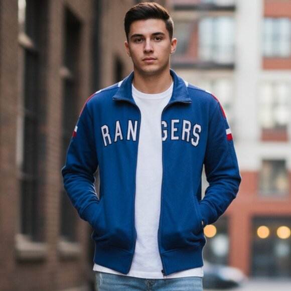 Vintage NHL Old Tyme Hockey NY Rangers Sweater - Picture 1 of 1